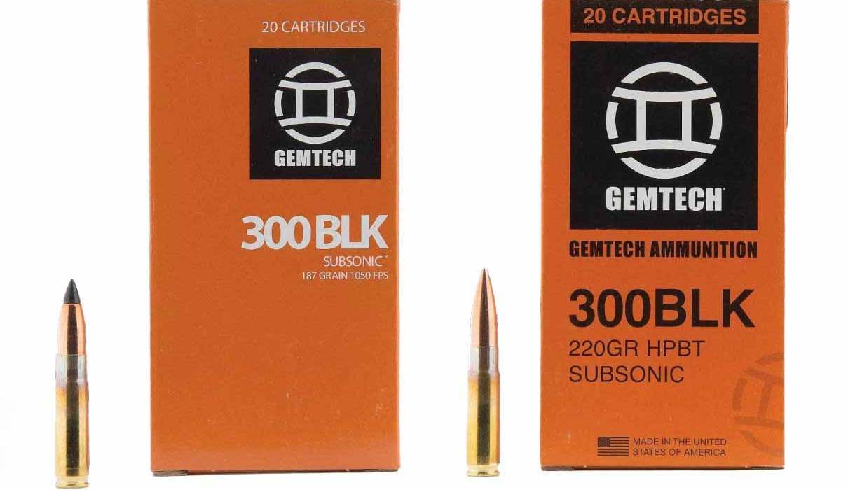 subsonic ammo round up gemtech 300